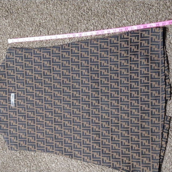 Vintage RARE 90s Fendi Jeans Monogram Dress - Picture 14 of 16